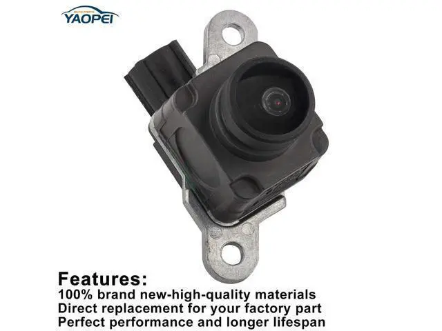 Alt view image 4 of 5 - 56038978AL Rear View Backup Parking Camera Reverse Assist Camera Compatible with Chrysler 200, Dodge Viper, RAM 1500 2500 3500 4500 5500