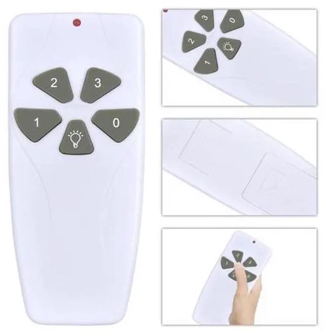 Alt view image 4 of 5 - PZL 53T Ceiling Fan Remote Control, for Westinghouse 7787000 Fan and Light, for UC7070T Harbor Breeze Hampton Bay 2AAZPFAN53TL3HFAN11T UC7070TKUJCE9103 CHO8BT7030T CHO70 FAN-11T L3HFAN35T1