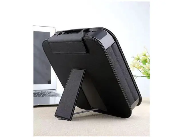 Alt view image 2 of 5 - ALHBEJT Protection Leather Case Cover for Apple Mac mini (Black)