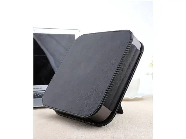 Alt view image 3 of 5 - ALHBEJT Protection Leather Case Cover for Apple Mac mini (Black)