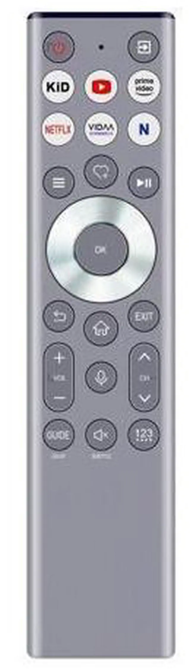 Main image of ERF6F80H Replacement Voice Remote fit for Hisense 4K Smart TV Class A7 U8 Series ERF6F80H