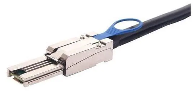 Alt view image 3 of 4 - 10Gtek SFF-8088 to SFF-8088 External Mini SAS HD Cable, 3G/6Gbps SAS2.0 26Pin Hybrid Cable Attached SCSI for Raid, DAS, and Servers, 100-Ohm, 1.5-m(4.9ft)