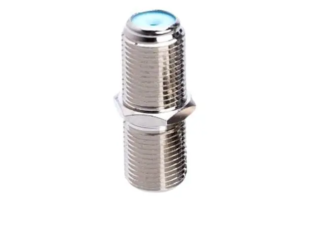 Alt view image 5 of 5 - SATMAXIMUM F81 Barrel Female to Female Coupler Connector, 3GHz F-Type Coaxial Cable Extension Adapter for High-Speed Internet and Satellite (50 PCS)
