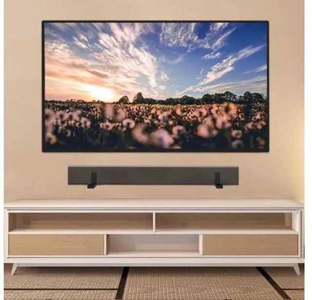 Alt view image 3 of 5 - WALI Center Channel Speaker Wall Mount, Universal Soundbar Wall Mount Bracket Hold up to 30 lbs, Arms Extend Adjustment from 7 to 11.5 inch (SLK201), Black