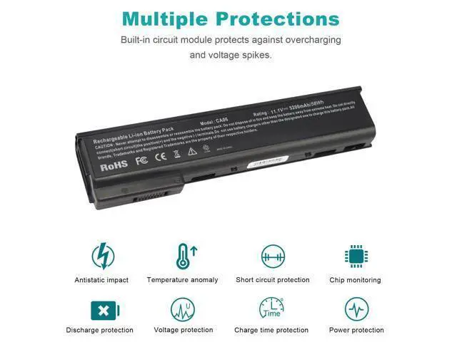 Alt view image 4 of 5 - Fancy Buying New CA06 CA06XL Laptop Battery for HP ProBook 350 640 645 650 655 G0 G1 G2, fits Hp Spare 718677-141 718677-421 718678-421 718755-001 718756-001