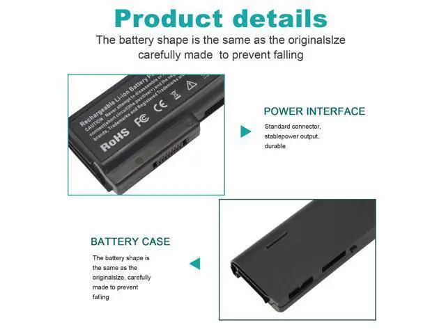 Alt view image 3 of 5 - Fancy Buying New CA06 CA06XL Laptop Battery for HP ProBook 350 640 645 650 655 G0 G1 G2, fits Hp Spare 718677-141 718677-421 718678-421 718755-001 718756-001