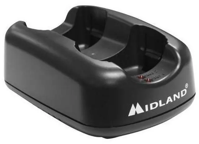 Alt view image 3 of 3 - Midland - AVP21 Dual Desktop Charger for LXT Series Two-Way Radios LXT600 LXT630 LXT650 with AC Wall Adaptor - Walkie Talkie Charging Station