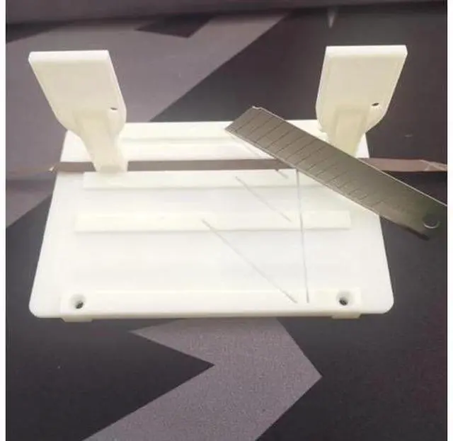 Alt view image 5 of 5 - Cassette Tape Splicing Block, 10 Inch, Repair Kit, Compatible with 0.25 and 0.5 Inch Tape