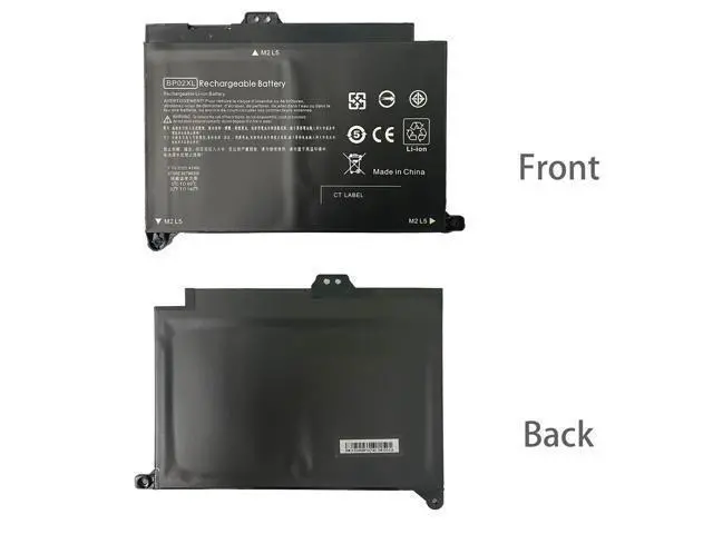Alt view image 5 of 5 - BP02XL 849909-850 849569-421 849909-855 849569-542 Laptop Battery Replacement for HP Pavilion 15-AU000 15-AW000 15T-AW000 Series 15-AU063CL 15-AU091NR 15-AU010WM 15- AU123CL 15-AW068NR (7.7V 41Wh)