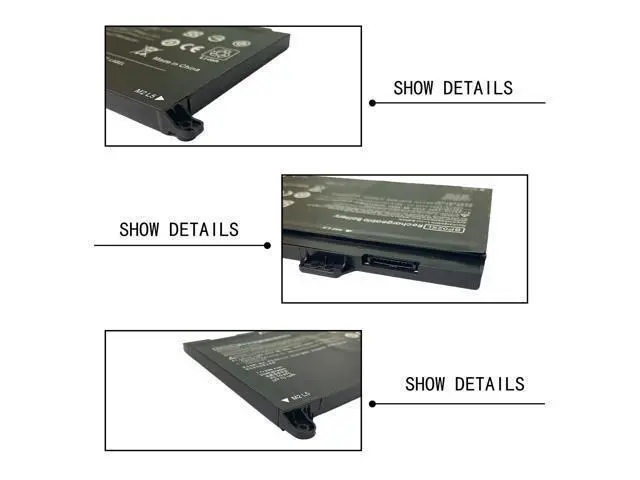 Alt view image 4 of 5 - BP02XL 849909-850 849569-421 849909-855 849569-542 Laptop Battery Replacement for HP Pavilion 15-AU000 15-AW000 15T-AW000 Series 15-AU063CL 15-AU091NR 15-AU010WM 15- AU123CL 15-AW068NR (7.7V 41Wh)