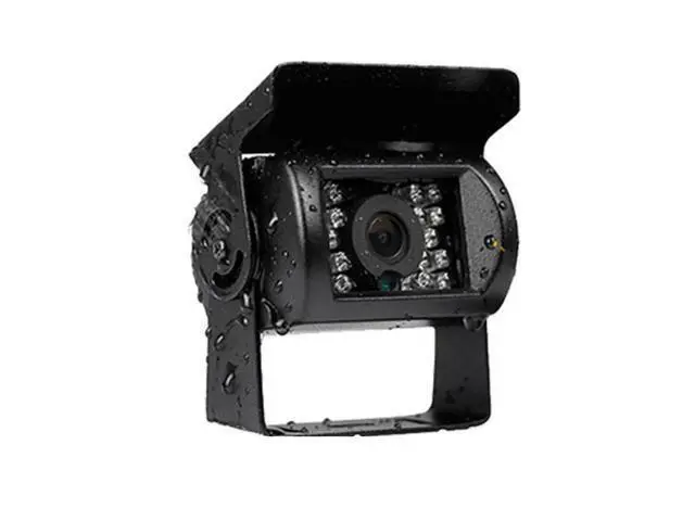 Alt view image 2 of 5 - Rear View Camera for Trucks - HD CCTV with Night Vision, Waterproof, 30 FT Cable, 12V-24V