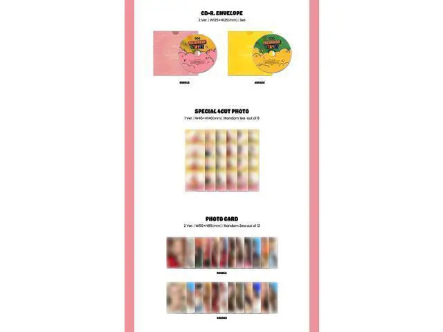 Alt view image 4 of 5 - STAYC - TEENFRESH (3rd Mini Album) CD+Folded Poster (BUBBLE ver, 1 Folded Poster)