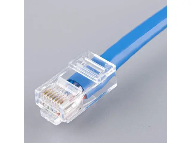 Alt view image 5 of 5 - W-NECTOUN CAT6 Connector 2-PC Set,100-PACK Cat6 RJ45 Ends,UTP Network Plug for Solid Strand Cable