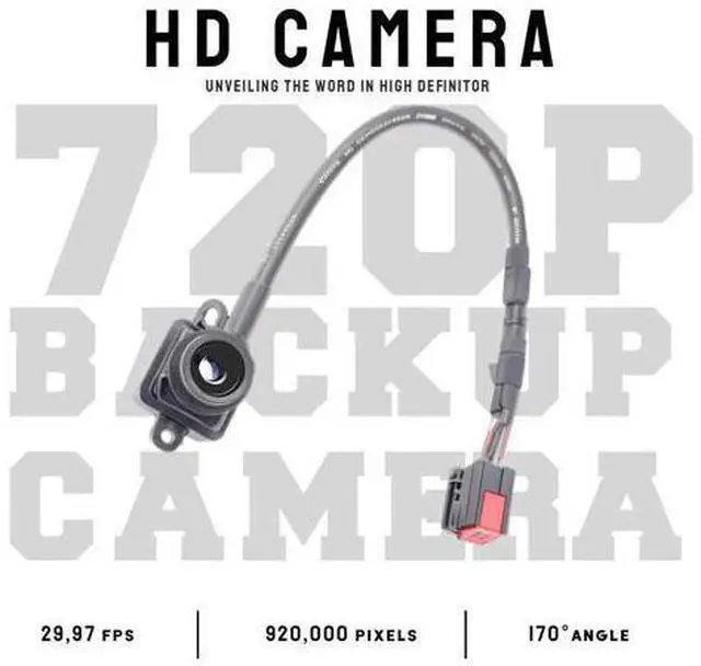 Alt view image 2 of 5 - Anpher Backup Camera Compatible with 2014-2020 Dodge Ram ProMaster 1500 2500 3500 Rear View Camera Replace OE 6MJ97ZZZAA 68288201AA