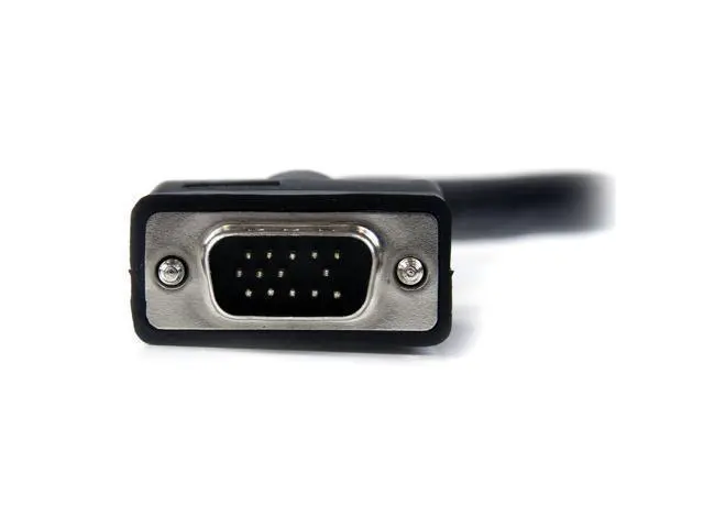Alt view image 3 of 5 - 25 ft Coax High Resolution Monitor VGA Cable - HD15 M/M - 25ft HD15 to HD15 Cable - 25ft VGA Monitor Cable
