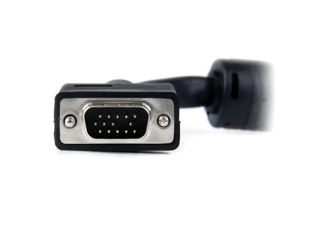 Alt view image 5 of 5 - 25 ft Coax High Resolution Monitor VGA Cable - HD15 M/M - 25ft HD15 to HD15 Cable - 25ft VGA Monitor Cable
