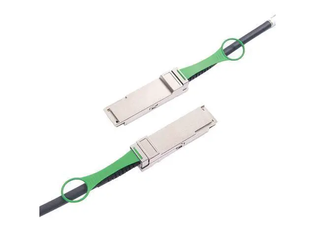 Alt view image 3 of 5 - 10Gtek 40G QSFP+ DAC Cable - 40GBASE-CR4 Passive Direct Attach Copper Twinax QSFP Cable for Mellanox MC2206130-001 Devices, 1-Meter(3.3ft)