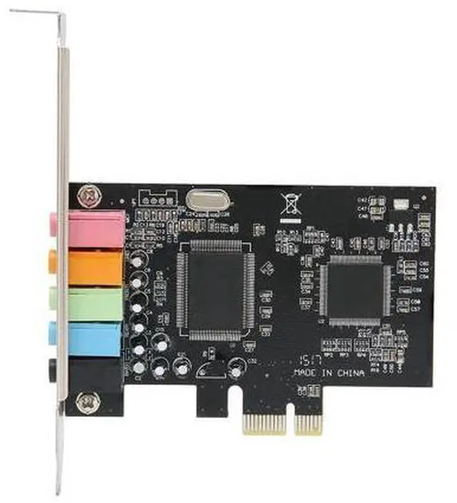 Main image of ASHATA PCIe Sound Card, 5.1 Internal Sound Card for PC 7 /Vista/XP 32/64 bit with Low Bracket, 3D Stereo PCI e Audio Card
