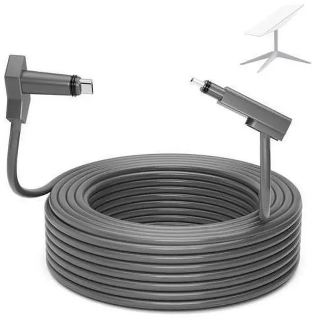 Main image of CHGRNLF Gen 2 Cable for Starlink 10FT/3M, Replacement Cable for Star Link V2 Standard Actuated Kit Waterproof Grey