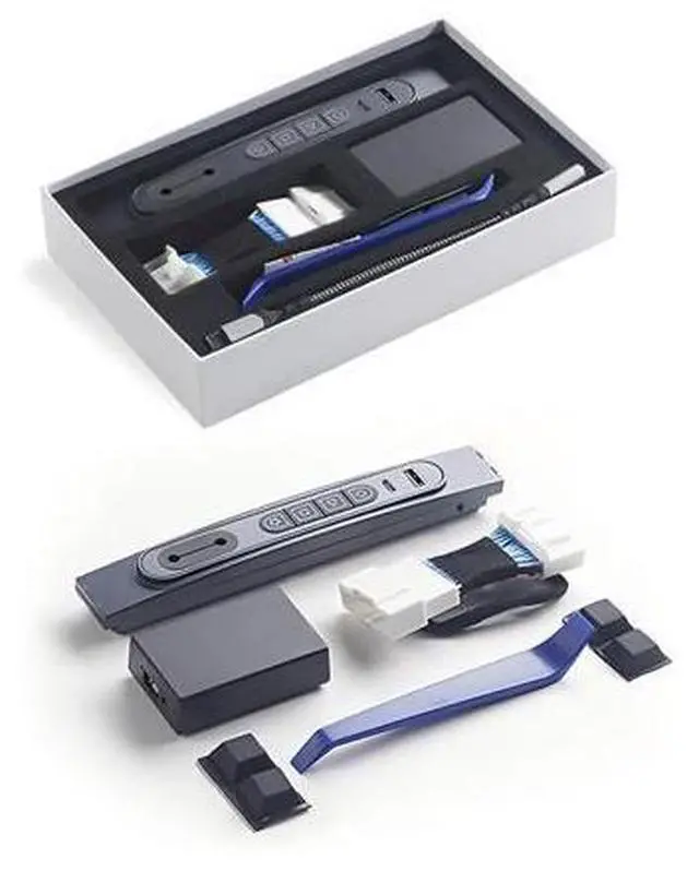 Main image of USB hub for Tesla Model 3 Model Y - with Physical Buttons, 2-Port (USB & Type-C) Quick Charger, for Centre Console