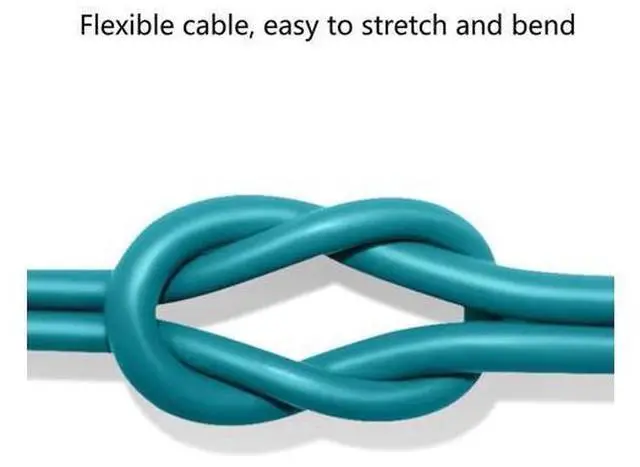 Alt view image 5 of 5 - BOUUNCIY 3.28ft M12 8 Pin X Code Male to RJ45 Male High Flex Cat6 Ethernet Cable, M12 8 Pin to RJ45 Industrial Connector Cable Shielded Field Wireable Cable Assembly for Automation Application 1Meter