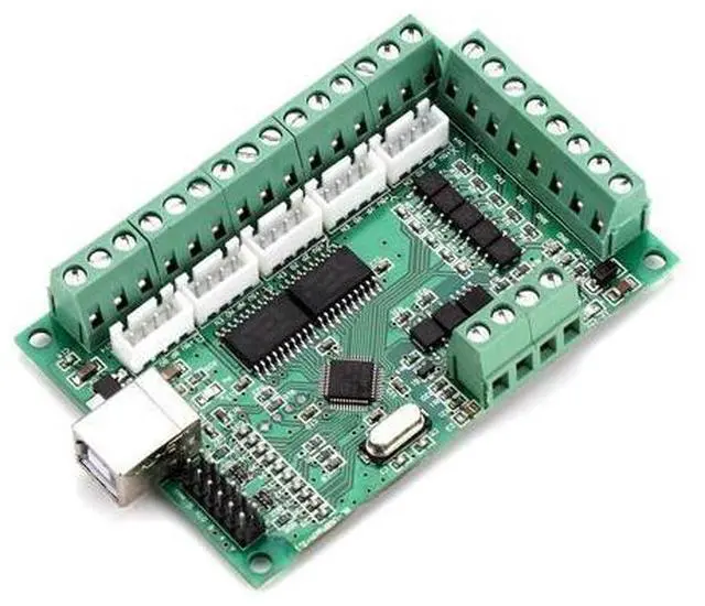 Main image of Interface Card Driver Module, 12-24V USB Interface Board CNC Motion Control Card for Laptops Tablets