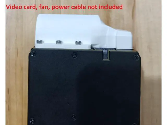 Alt view image 3 of 5 - Tesla P40 P100 V100 K80 M40 Blower Fan Cooling Kit - for 97x33mm Fans - Includes Shroud, Bolts, & Wrench