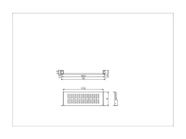 Alt view image 4 of 4 - Raising Electronics Server Shelf Cantilever Tray Vented Shelves Rack Mount 19 Inch 1U 6Inch (150mm) Deep