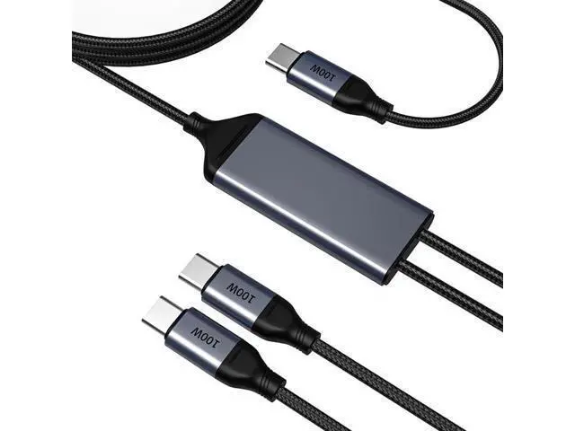 Alt view image 3 of 5 - OMNIHIL 3.2FT USB-C Splitter Cable Compatible with Jabra Speak2 75 Speakerphone