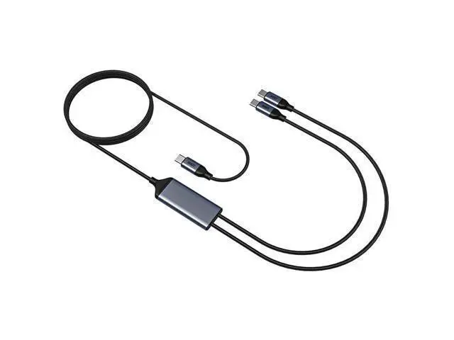 Alt view image 4 of 5 - OMNIHIL 3.2FT USB-C Splitter Cable Compatible with Jabra Speak2 75 Speakerphone