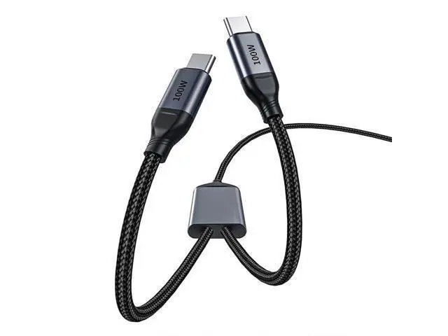 Alt view image 5 of 5 - OMNIHIL 3.2FT USB-C Splitter Cable Compatible with Jabra Speak2 75 Speakerphone
