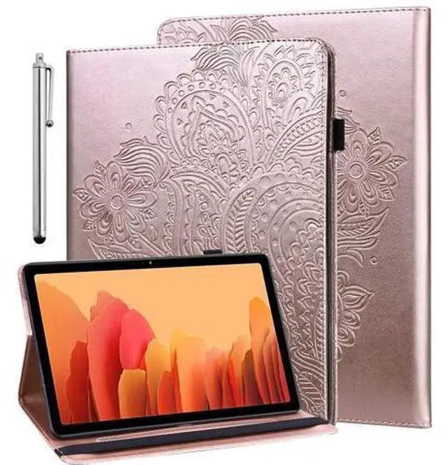 Main image of ALILANG Case for Google Pixel Tablet 10.95 inch 2023 with Stylus, Multiple Viewing Angles PU Leather Stand Flip Cover for Pixel Tablet Case-Golden