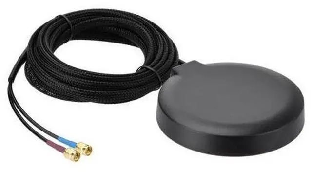 Main image of SUPERBAT 4G LTE Cellular GPS Adhesive Magnetic Mount Combination Antenna with SMA Male Connector for 4G LTE Industrial Gateway Mobile Router Trail Camera Gateway Modem Vehicle Car Truck Bus Van