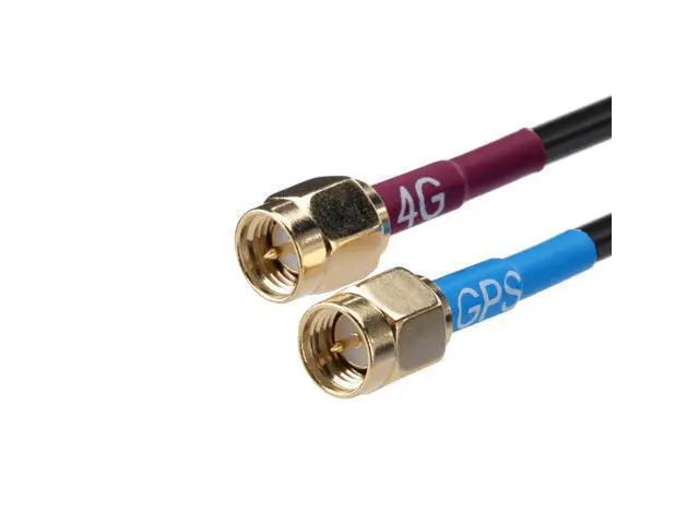 Alt view image 2 of 5 - SUPERBAT 4G LTE Cellular GPS Adhesive Magnetic Mount Combination Antenna with SMA Male Connector for 4G LTE Industrial Gateway Mobile Router Trail Camera Gateway Modem Vehicle Car Truck Bus Van