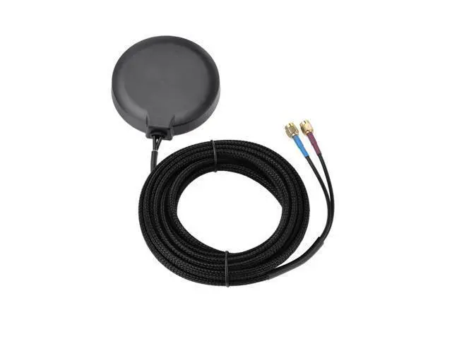 Alt view image 5 of 5 - SUPERBAT 4G LTE Cellular GPS Adhesive Magnetic Mount Combination Antenna with SMA Male Connector for 4G LTE Industrial Gateway Mobile Router Trail Camera Gateway Modem Vehicle Car Truck Bus Van