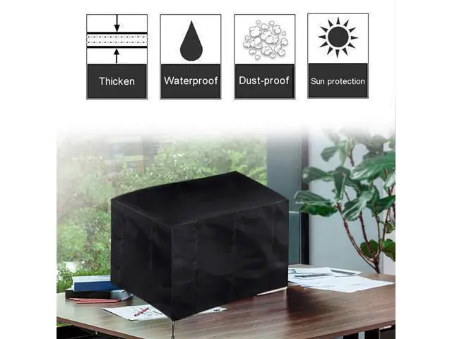 Alt view image 3 of 5 - LKXHarleya Heavy Duty Waterproof Printer Dust Cover Protector Cloth for 3D Printer and HP OfficeJet Pro 8600/8610 Printer, 27.5"x17.7"x11.8"