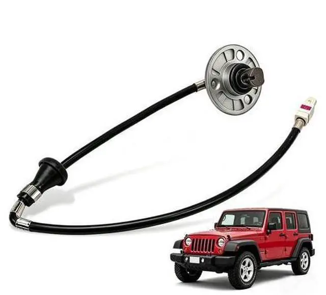 Main image of 56040921AG Radio Antenna Base Bracket with Cable Compatible with Jeep Wrangler 2007-2023, Replace 56040921AF 56040921AC 56040921AE
