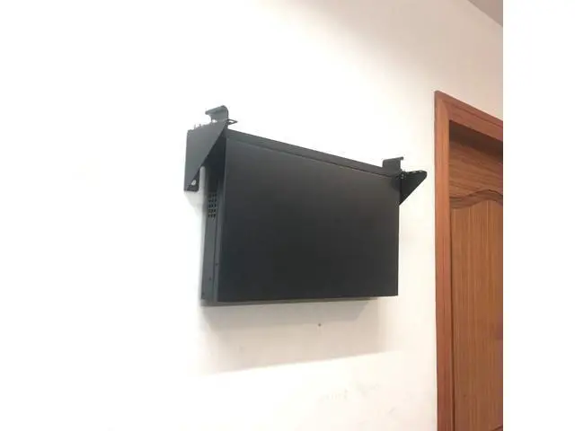 Alt view image 3 of 5 - Jingchengmei 4U 19 Inch Vertical Wall Mount Rack Lightweight Wall Mountable Server Rack for Network and Date Equipment (4U90)