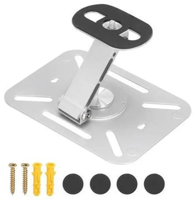 Main image of MECCANIXITY 3-in-1 Table/Wall/Ceiling Projector Stand, Foldable Projector Mount Holder Up to 4.4lbs Adjustable Length 90mm / 3.54" 1/4" Screw Size for Indoor Home Office, Silver