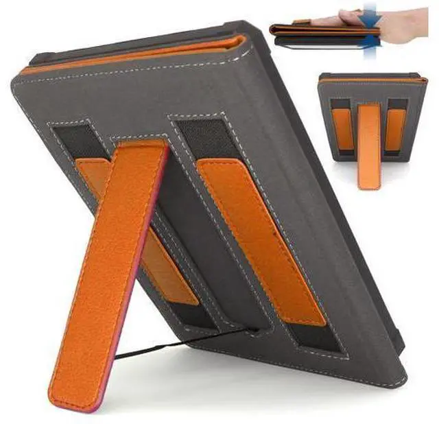 Main image of Case for Kindle Paperwhite 2021 Release 6.8" 11th Generation PU Leather Cover H02 - Persimmon