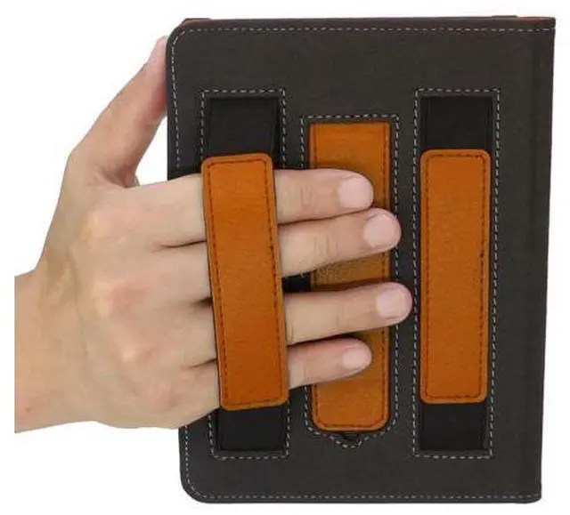 Alt view image 5 of 5 - Case for Kindle Paperwhite 2021 Release 6.8" 11th Generation PU Leather Cover H02 - Persimmon