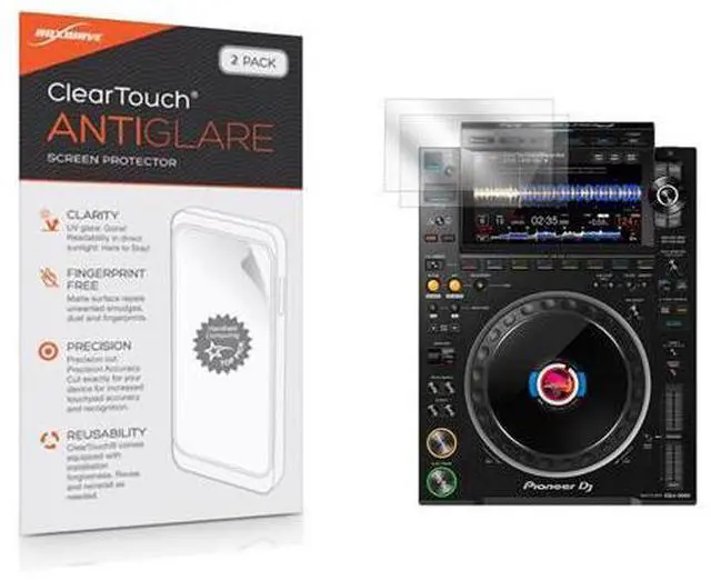 Main image of BoxWave Screen Protector Compatible with Pioneer CDJ-3000 (9 in) - ClearTouch Anti-Glare (2-Pack), Anti-Fingerprint Matte Film Skin