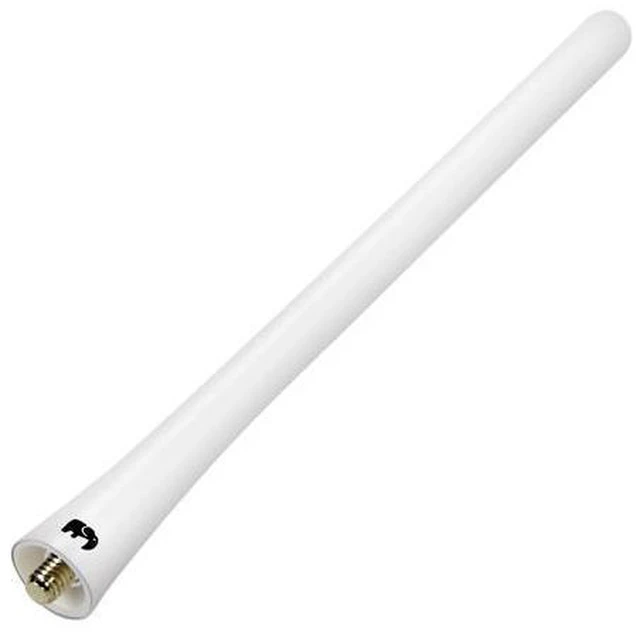 Main image of ONE250 7" Flexible Rubber Antenna, Compatible with GMC Sierra, Canyon, Acadia, Terrain, Yukon - Optimized FM/AM Reception (White)