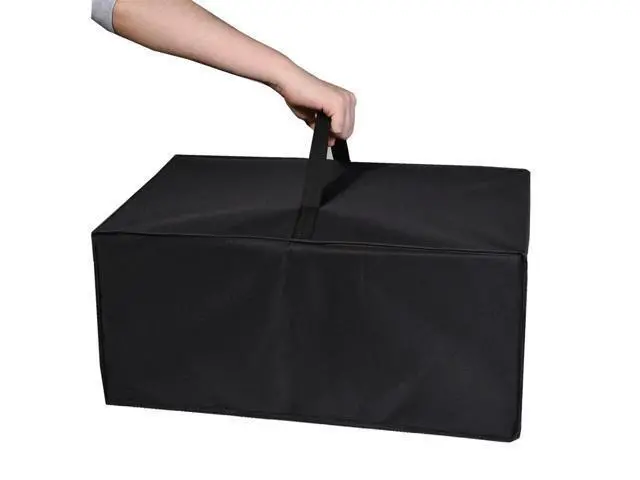 Alt view image 5 of 5 - Heavy Duty Antistatic Waterproof Nylon Fabric Printer Dust Cover sleeve,Compatiable with HP Color LaserJet Pro M283fdw/MFP 3301fdw/MFP 4301fdw/4301fdn Wireless All-in-One Laser Printer (Black)