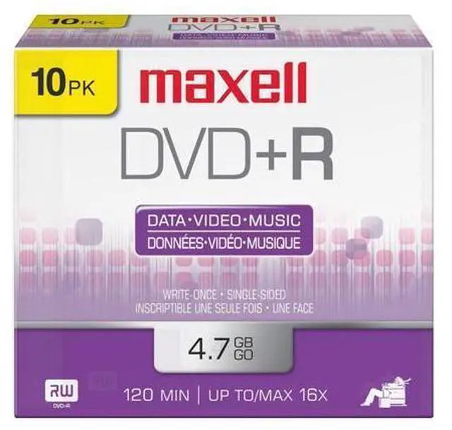 Main image of Maxell 639005 DVD+R Disc
