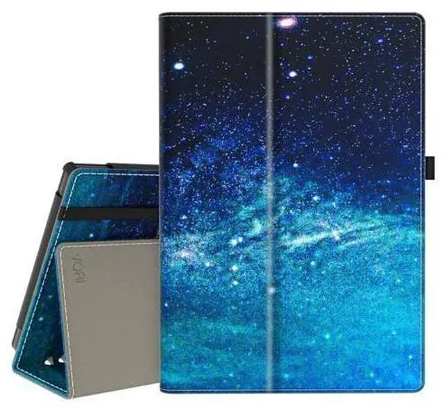 Main image of VORI Case for All-New Amazon Kindle Fire HD 10 Tablet and Fire HD 10 Plus (13th/11th Generation 2023/2021 Release) 10.1" - Slim Folding Stand Folio Cover with Auto Wake/Sleep & Hand Strap, Galaxy
