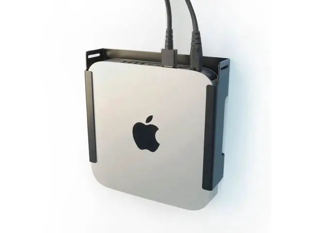 Alt view image 3 of 5 - bylitco Anti-Theft Mount for Mac mini-Wall Mount Under Desk Mount Or Monitor Vesa Mount for Mac mini 2018-2021 M1