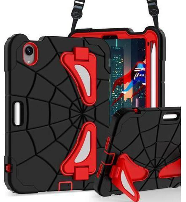 Main image of DreamerX for iPad mini 7 Case (A17 Pro) 2024/iPad Mini 6 Kids Case 2021, iPad mini 7th/6th Generation 8.3-inch Case for Toddlers Children Boys w/Pen Holder Stand Shoulder Strap Drop Protective Cover