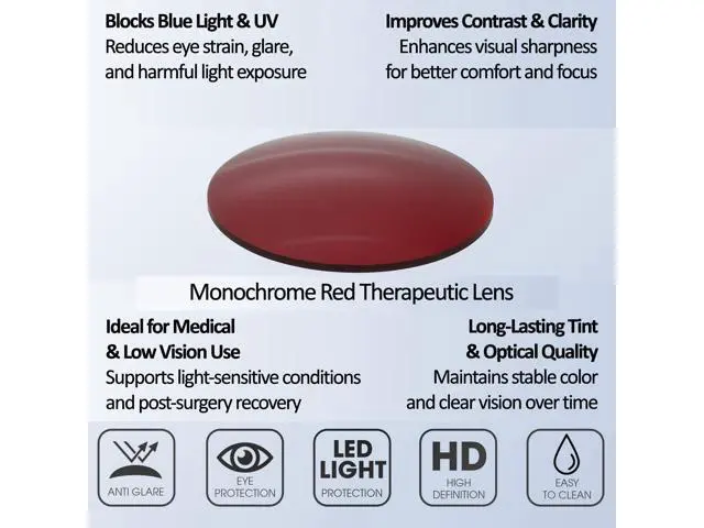 Alt view image 4 of 5 - Medspex M Readers 105 Color Therapy Reading Glasses +6.00 Black/Amber Brown Unisex Fluorescent Light Sensitivity Chromotherapy Chakra Healing