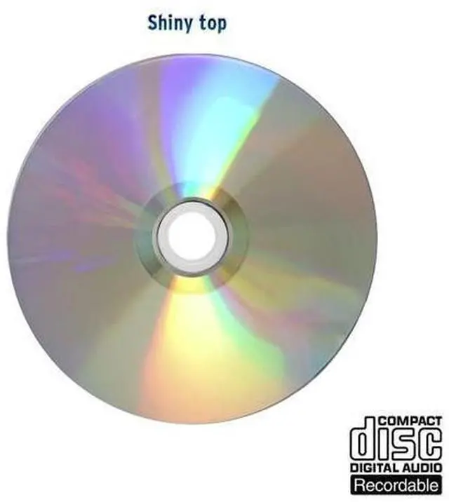 Alt view image 3 of 5 - Optical Quantum Music Digital Audio Silver Top 700MB 52x Blue AZO CD-R with Noise Free Playback for Optimal Audio Music Recording, 100 Discs